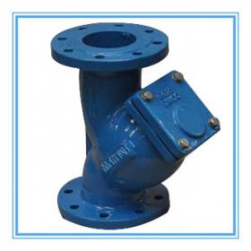 British standard Y filter flange connection