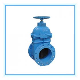 Wedge gate valve flange connection