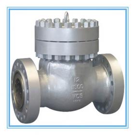 High-pressure carbon steel American standard swing-type check valve flange conne