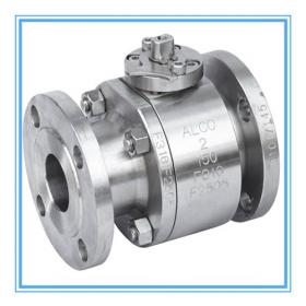 American standard integral forged ball valve flange connection