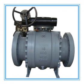American standard metal seal fixed ball valve flange connection